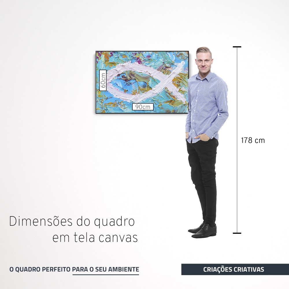 Quadro decorativo Ichthys