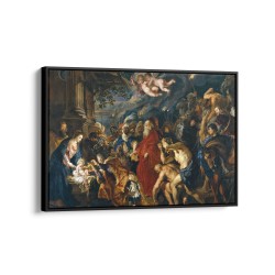 Quadro decorativo adoração dos reis magos Quadro decorativo adoração dos reis magos