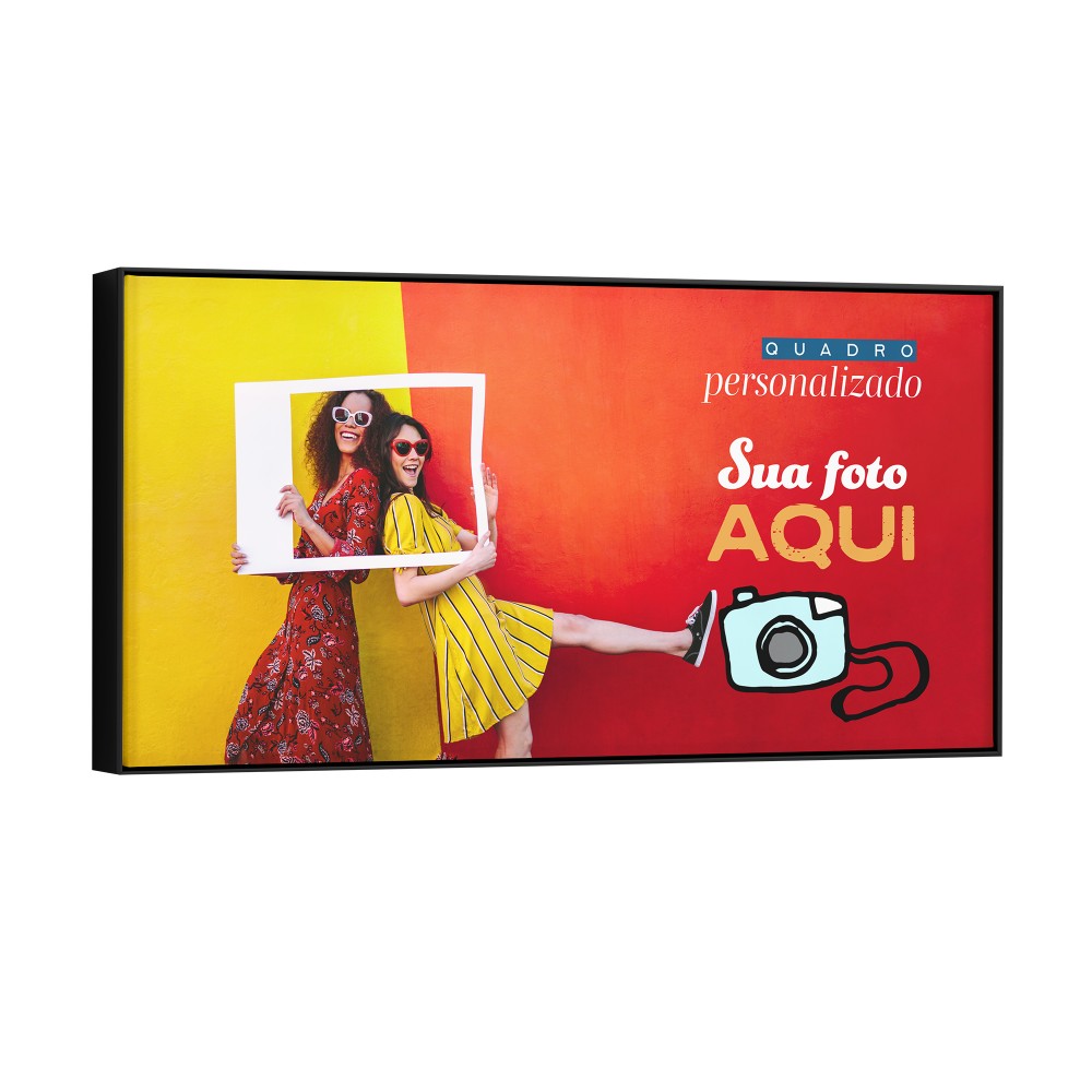 Quadro decorativo Personalizado - versão panorâmica