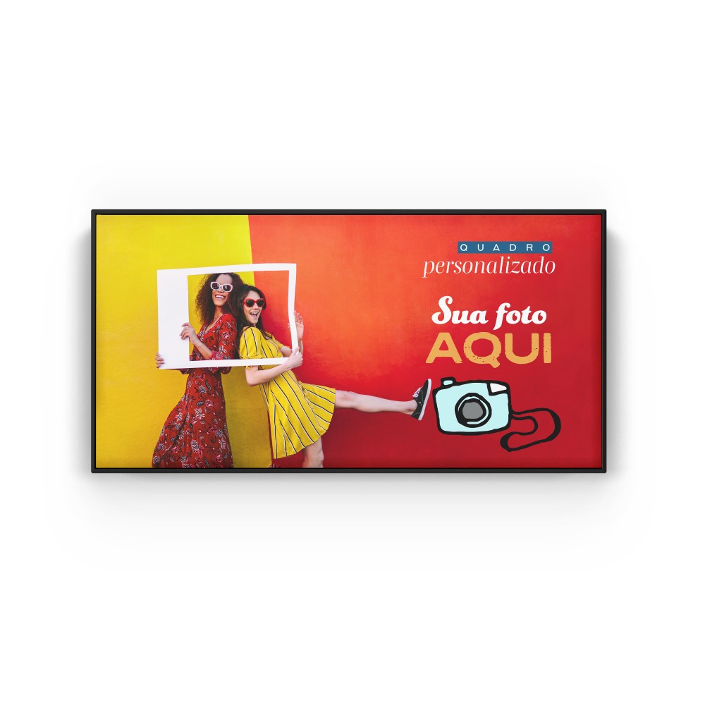 Quadro decorativo Personalizado - versão panorâmica