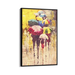 Quadro decorativo guarda-chuva