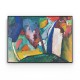 Quadro decorativo the waterfall por wassily kandinsky