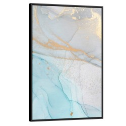 Quadro decorativo mármore safira azul Quadro decorativo mármore safira azul