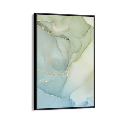 Quadro decorativo mármore verde turquesa Quadro decorativo mármore verde turquesa