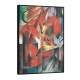 Quadro decorativo raposas por franz marc