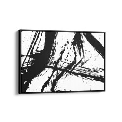 Quadro decorativo abstrato oriental