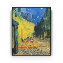 Quadro decorativo terraço do café a noite por van gogh Quadro decorativo terraço do café a noite por van gogh