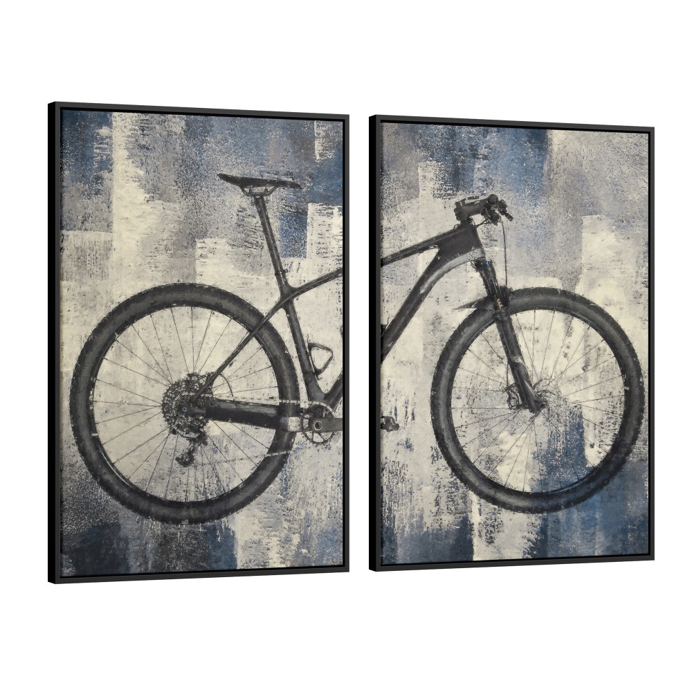 Quadro decorativo montain bike - com 2 quadros