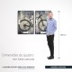 Quadro decorativo montain bike - com 2 quadros