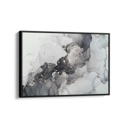 Quadro decorativo abstrato monochrome