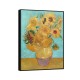 Quadro decorativo doze girassóis numa jarra por van gogh