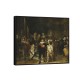 Quadro decorativo A ronda noturna por Rembrandt