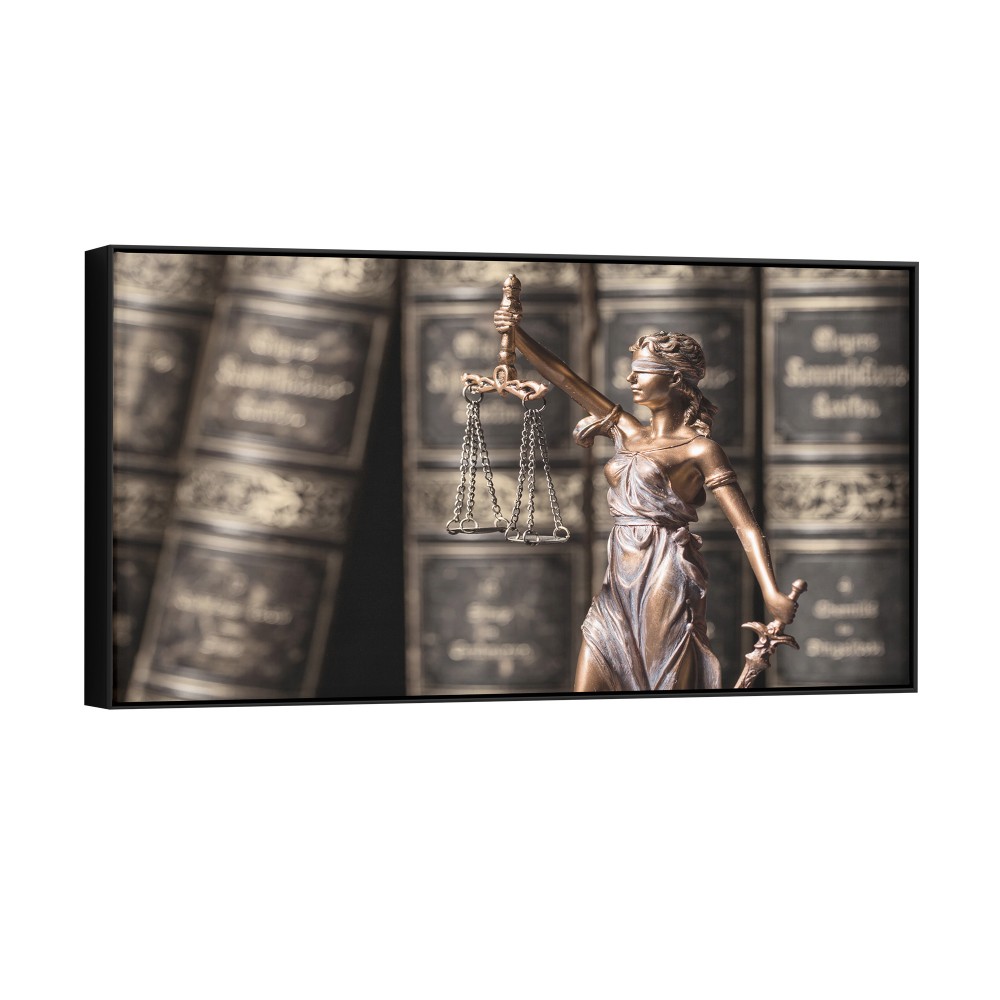 Quadro decorativo Justitia - versão panorâmica