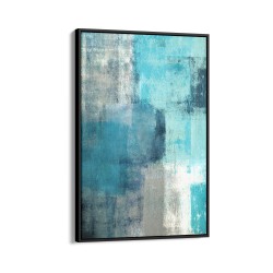Quadro decorativo tons de azul Quadro decorativo tons de azul