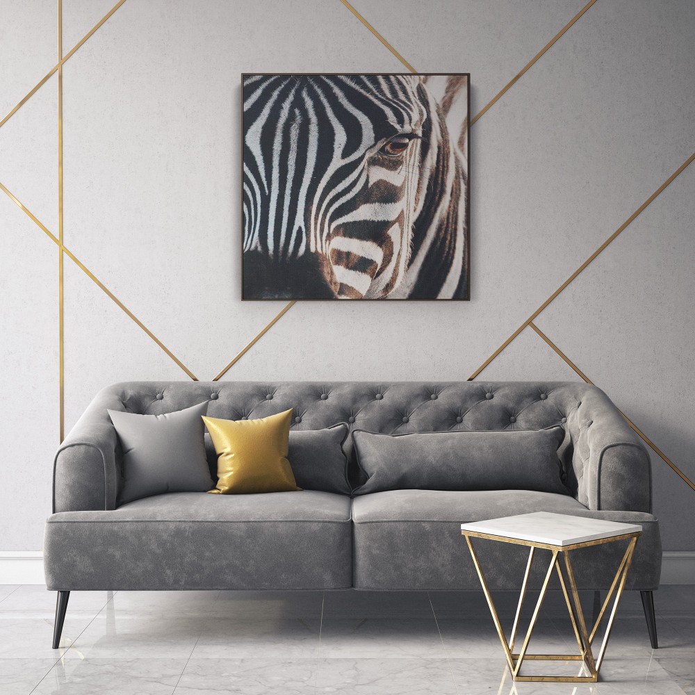 Quadro decorativo zebra Quadro decorativo zebra
