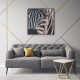 Quadro decorativo zebra Quadro decorativo zebra