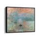 Quadro decorativo Impressão nascer do sol (1872) por Claude Monet