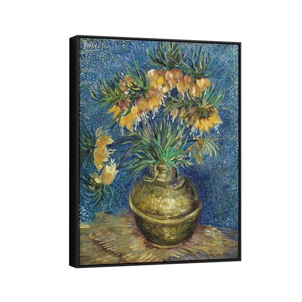 Quadro decorativo Fritilárias coroa-imperial em vaso de cobre por Van Gogh
