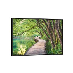 Quadro decorativo Caminho no lago Quadro decorativo Caminho no lago