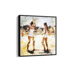 Quadro decorativo Beach Tennis Fever  Quadro decorativo Beach Tennis Fever