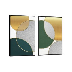 Quadro decorativo Duo Geométrico Quadro decorativo Duo Geométrico