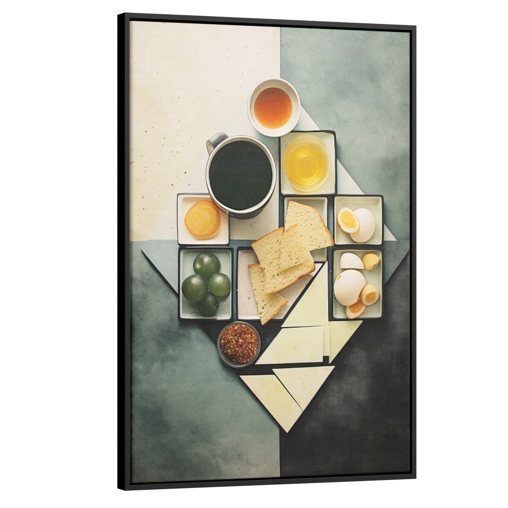 Quadro decorativo para copa e cozinha breakfast 521