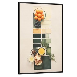 Quadro decorativo para copa e cozinha breakfast 522 Quadro decorativo para copa e cozinha breakfast 522