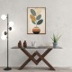 Quadro decorativo Abstrato boho planta e vaso 529