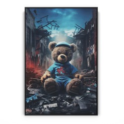Quadro decorativo Ted bear Quadro decorativo Ted bear