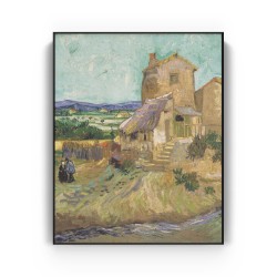 Quadro decorativo O velho moinho por Vincent Van Gogh Quadro decorativo O velho moinho por Vincent Van Gogh