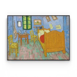 Quadro decorativo O quarto de Vincent Van Gogh Quadro decorativo O quarto de Vincent Van Gogh