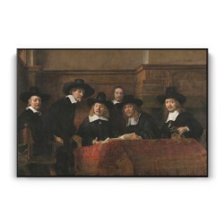 Quadro decorativo Os síndicos por Rembrandt Quadro decorativo Os síndicos por Rembrandt