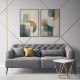 Quadro decorativo Duo abstrato BOHO 565