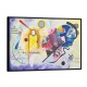 Quadro decorativo Amarelo Vermelho Azul por Wassily Kandinsky