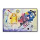 Quadro decorativo Amarelo Vermelho Azul por Wassily Kandinsky