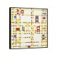 Quadro decorativo Broadway Boogie Woogie por Piet Mondrian