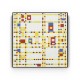 Quadro decorativo Broadway Boogie Woogie por Piet Mondrian