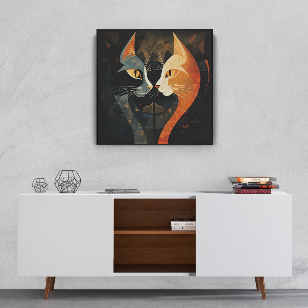 Quadro decorativo Cats