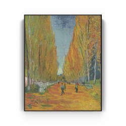 Quadro decorativo Les Alyscamps por Vincent Van Gogh Quadro decorativo Les Alyscamps por Vincent Van Gogh