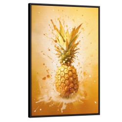Quadro decorativo Abacaxi estilizado Quadro decorativo Abacaxi estilizado