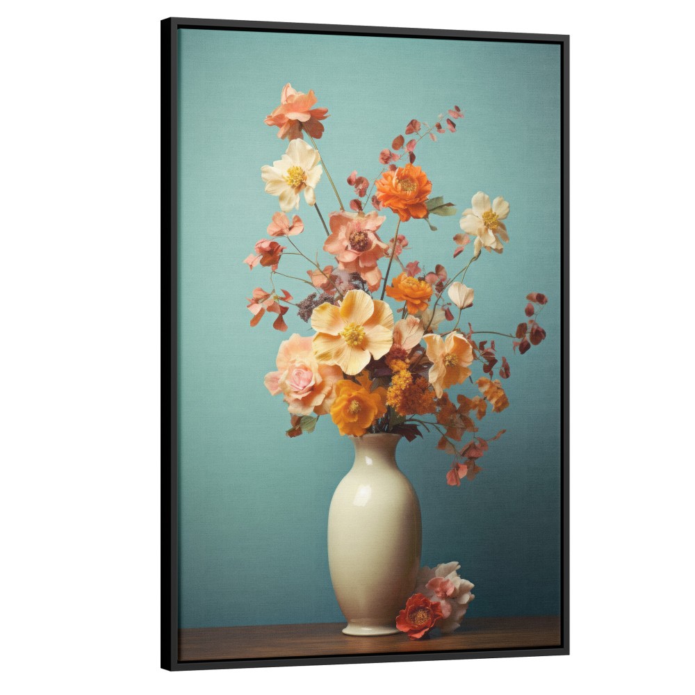 Quadro decorativo Vaso de flores fineart 616