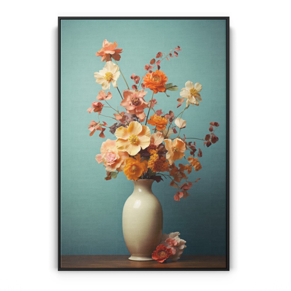 Quadro decorativo Vaso de flores fineart 616