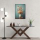 Quadro decorativo Vaso de flores fineart 616