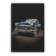 Quadro decorativo Carro azul dos anos 50