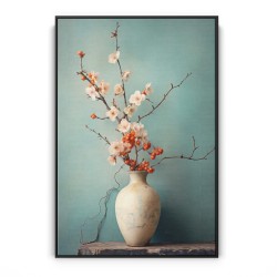 Quadro decorativo Vaso de flores fine art 625 Quadro decorativo Vaso de flores fine art 625