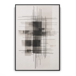 Quadro decorativo Encontro de linhas