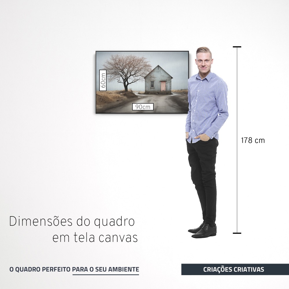 Quadro decorativo Ecos Efêmeros