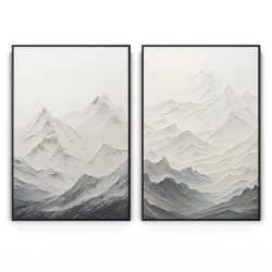 Quadro decorativo Montanhas abstratas Quadro decorativo Montanhas abstratas