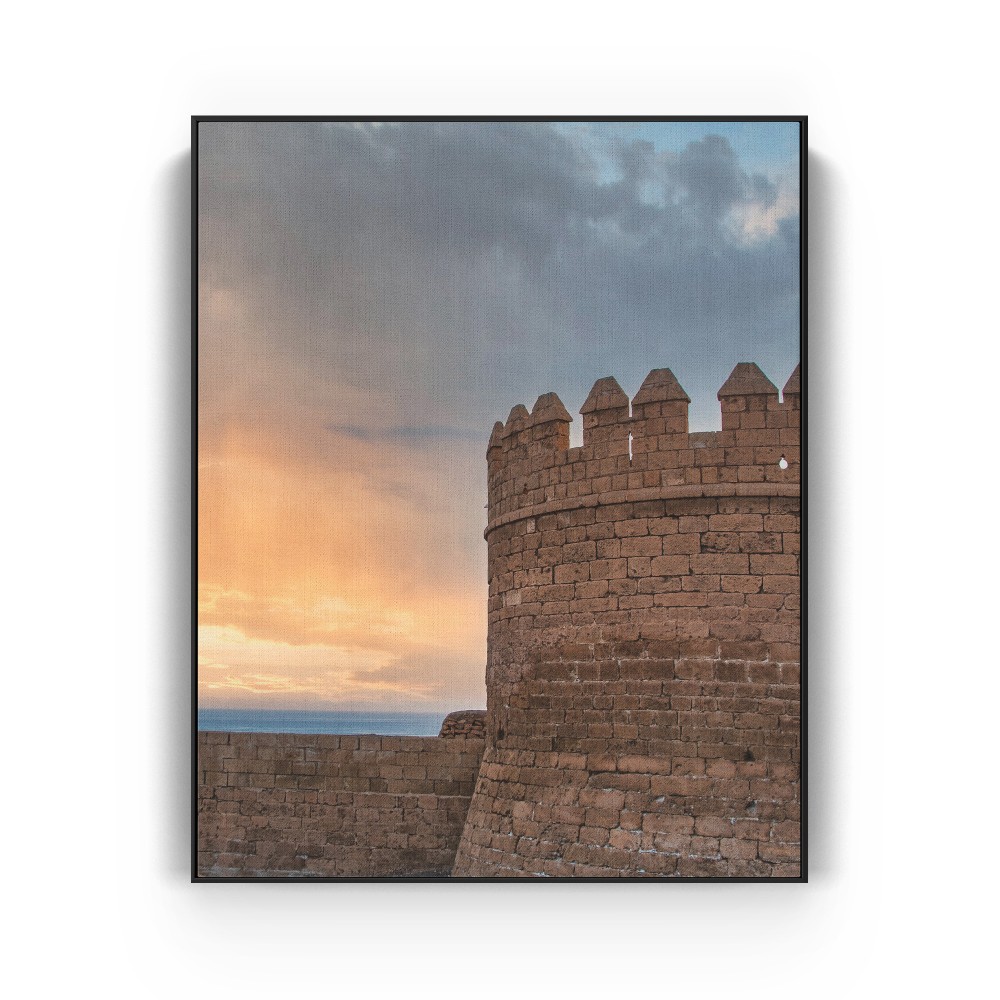 Quadro decorativo Alcazaba de Almería Close-up