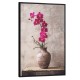 Quadro decorativo Elegância Fúcsia: Orquídea em Repouso